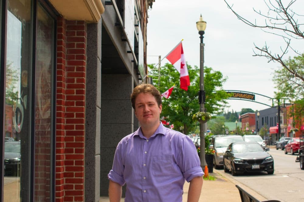 Downtown Grimsby and Downtown Bench Beamsville Unite to Celebrate Canadian Pride with 60+ Flag Display 